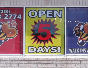 Window Graphics vinyl Graphics