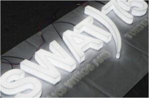 White led channel letter