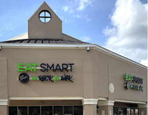 Eat smart channel letters
