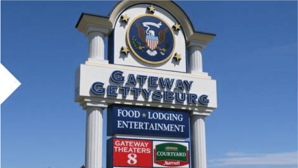 Gateway signage service