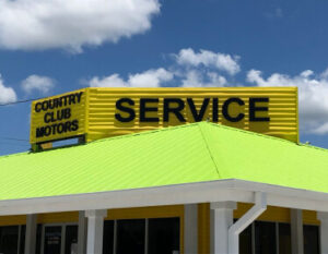 Service 3D Letters