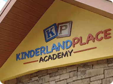 building channel letter sign for KP