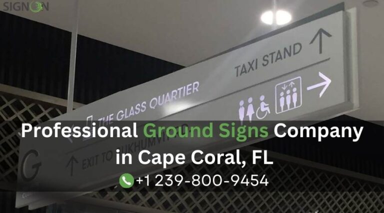 Professional Signs Company near Cape Coral, FL