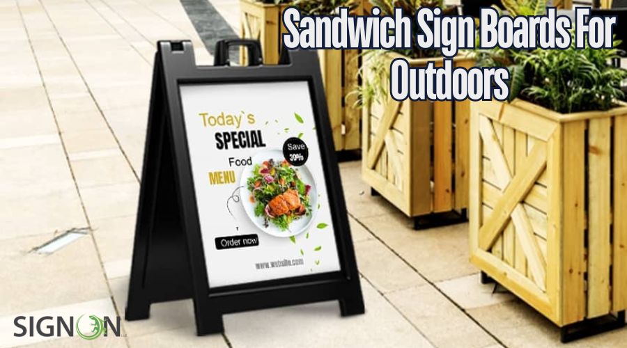 Sandwich Sign Boards For Outdoors