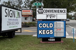 EMC-LED-Sign-Watchfire outside