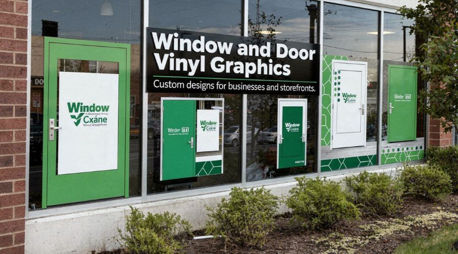 Window and Door Vinyl Graphics