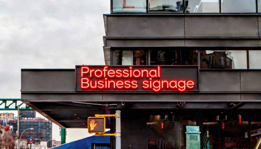 Professional Business Sign
