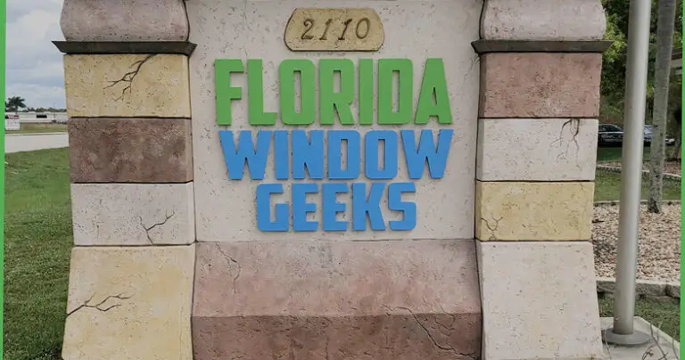 Outdoor Push Thru signage