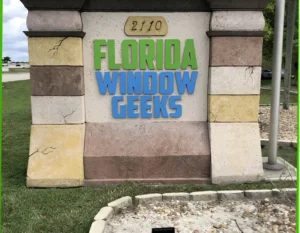 Outdoor 3D letters