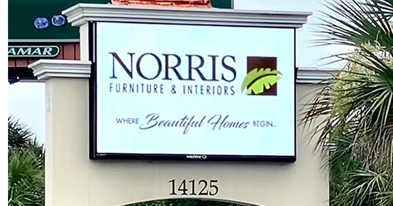 LED manual signs
